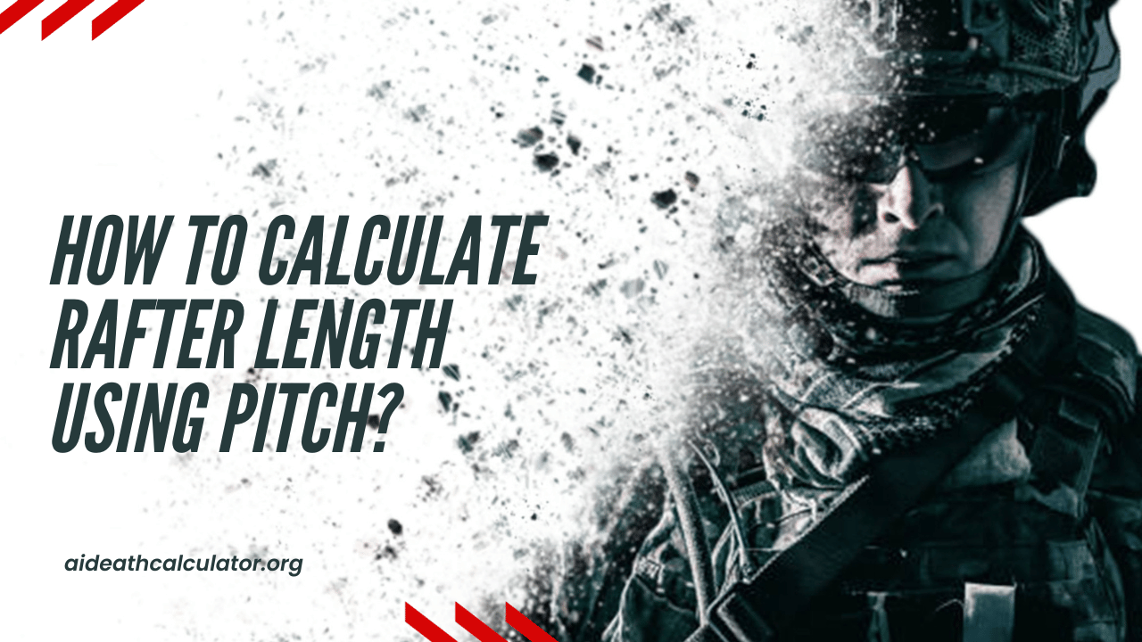 How To Calculate Rafter Length Using Pitch?