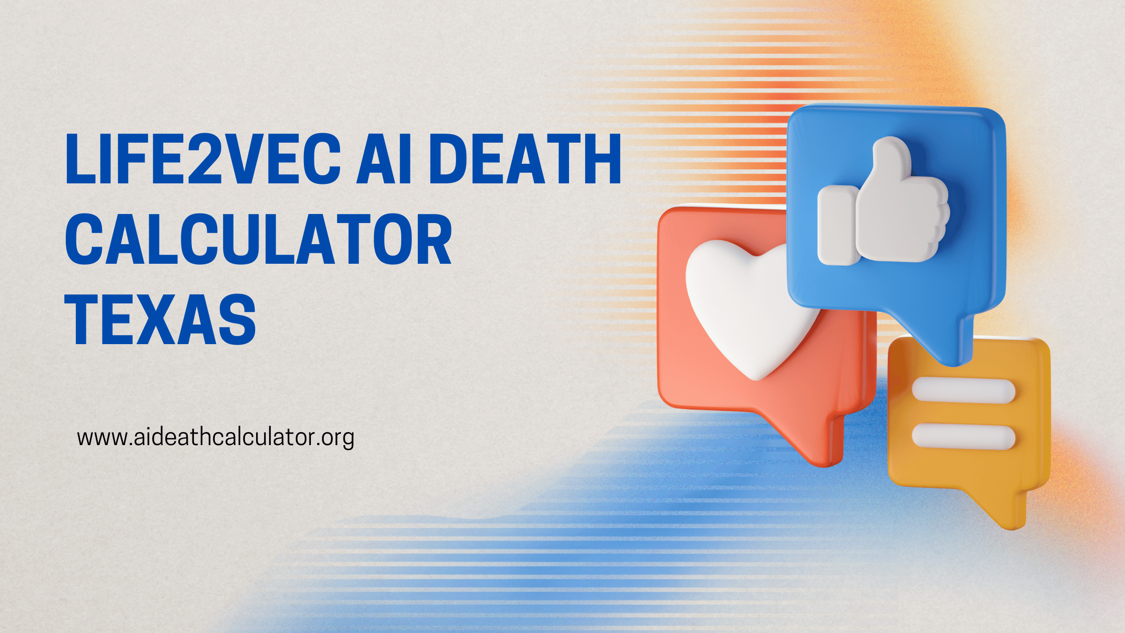 Life2Vec AI Death Calculator Texas