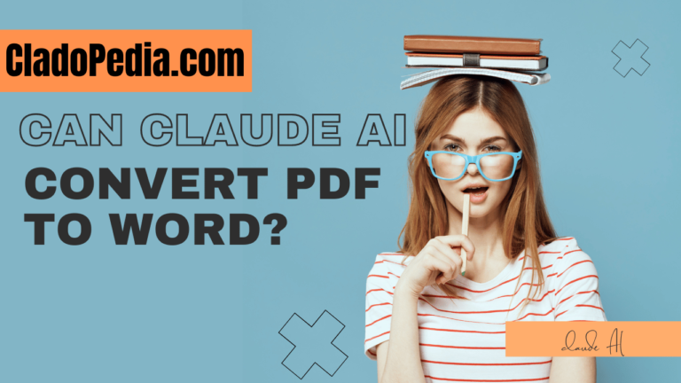 Claude AI Convert PDF to Word