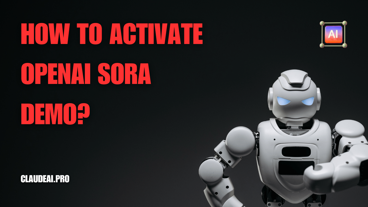 How to Activate OpenAI Sora Demo