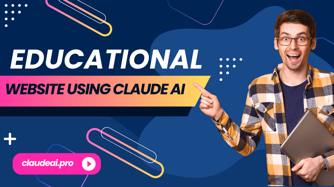 How to Create an Educational Website Using Claude AI 1