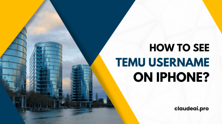 How to See Temu Username on iPhone